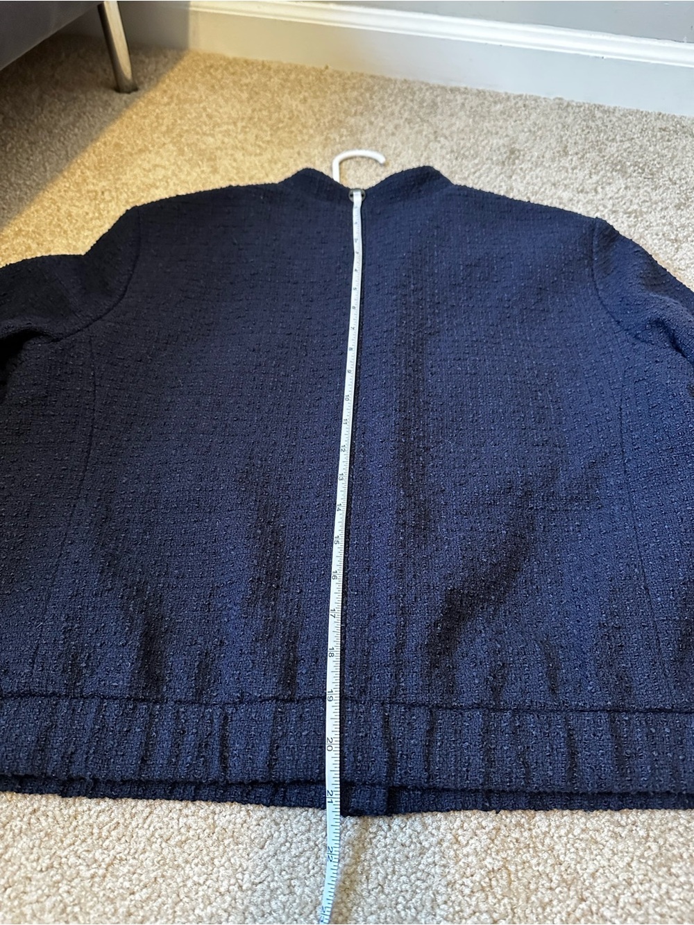 Talbots TWEED BOMBER JACKET NWT Size L - Picture 11 of 12